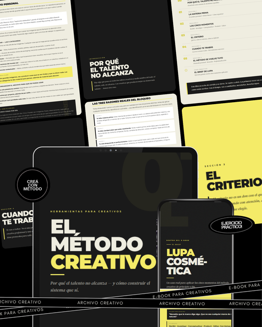 El Método Creativo – Ordena tu creatividad
